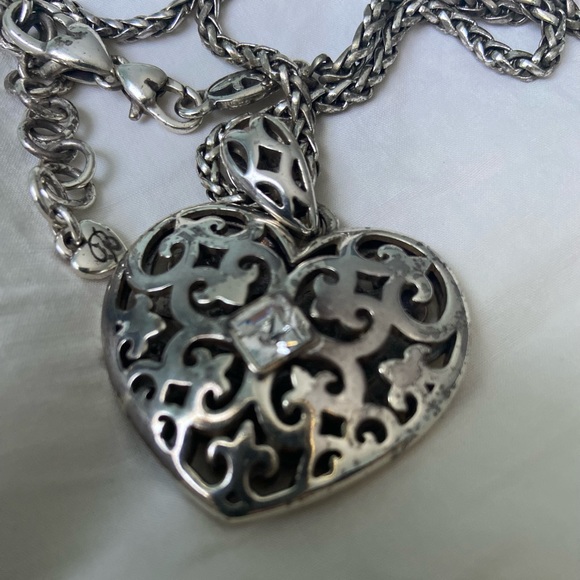 Brighton Reversible Heart Necklace - Picture 4 of 4